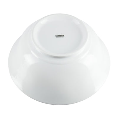 Olympia Whiteware Serving Platter Large Salad Bowl 330mm - C464