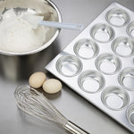 Vogue Aluminium Muffin Tray 24 Cup - C563