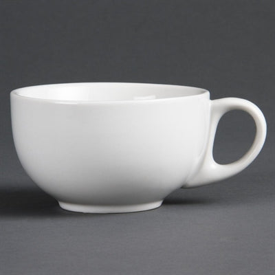 Olympia Whiteware Cappuccino Cups 284ml (12 Pack) - CB462