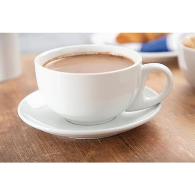 Olympia Whiteware Cappuccino Cups 284ml (12 Pack) - CB462