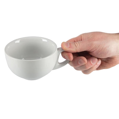Olympia Whiteware Cappuccino Cups 284ml (12 Pack) - CB462