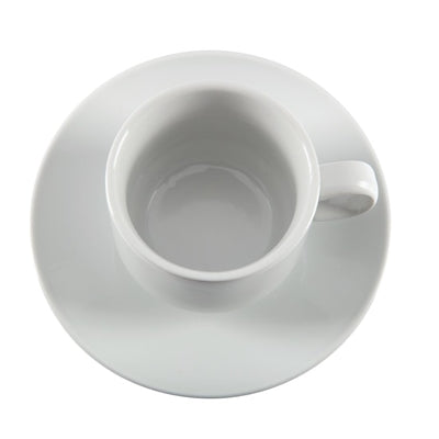 Olympia Whiteware Stacking Tea Cups 200ml (12 Pack) - CB467