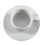 Olympia Whiteware Stacking Tea Cups 200ml (12 Pack) - CB467