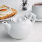Olympia Whiteware Teapots 426ml (4 Pack) - CB473