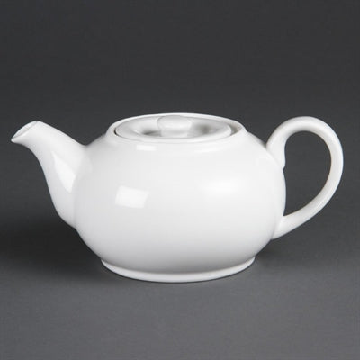Olympia Whiteware Teapots 876ml (4 Pack) - CB474