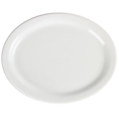 Olympia Whiteware Oval Platters 250mm (6 Pack) - CB477