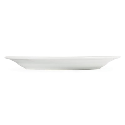 Olympia Whiteware Wide Rimmed Plates 230mm (12 Pack) - CB480