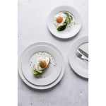 Olympia Whiteware Wide Rimmed Plates 280mm (6 Pack) - CB482