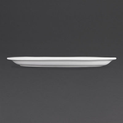 Olympia Whiteware Oval Platters 295mm (6 Pack) - CB484