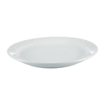 Olympia Whiteware Narrow Rimmed Plates 180mm (12 Pack) - CB487