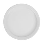 Olympia Whiteware Narrow Rimmed Plates 250mm (12 Pack) - CB490