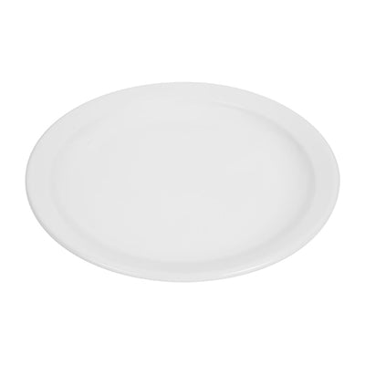 Olympia Whiteware Narrow Rimmed Plates 250mm (12 Pack) - CB490