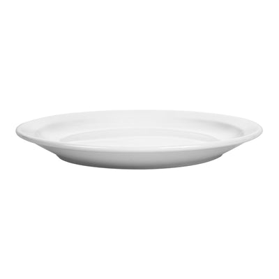 Olympia Whiteware Narrow Rimmed Plates 250mm (12 Pack) - CB490
