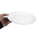 Olympia Whiteware Narrow Rimmed Plates 250mm (12 Pack) - CB490