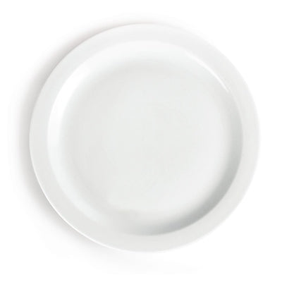 Olympia Whiteware Narrow Rimmed Plates 280mm (6 Pack) - CB491