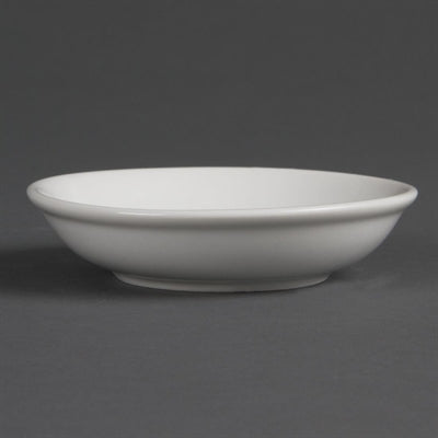Olympia Whiteware Soy Dishes 100mm (12 Pack) - CB494
