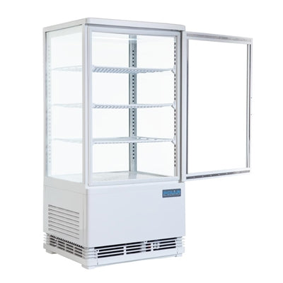Polar C-Series Energy Efficient Display Fridge White 68Ltr - CX578