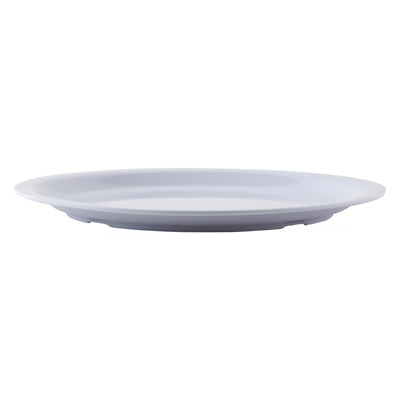Olympia Kristallon Melamine Narrow Rimmed Plates 229mm (12 Pack) - CB671