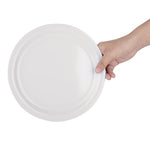 Olympia Kristallon Melamine Narrow Rimmed Plates 229mm (12 Pack) - CB671