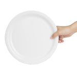 Olympia Kristallon Melamine Narrow Rimmed Plates 267mm (12 Pack) - CB672