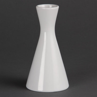 Olympia Whiteware Bud Vases 140mm (6 Pack) - CB701