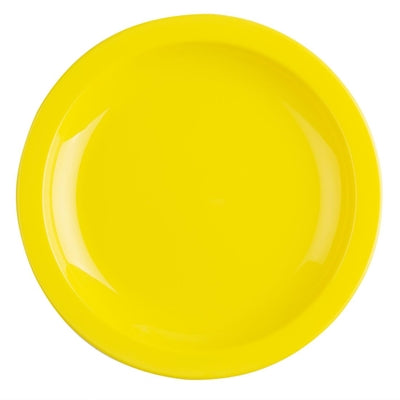 Olympia Kristallon Polypropylene Plates Yellow 174mm (12 Pack) - CB763