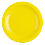 Olympia Kristallon Polypropylene Plates Yellow 174mm (12 Pack) - CB763