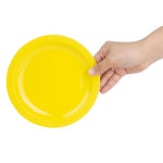 Olympia Kristallon Polypropylene Plates Yellow 174mm (12 Pack) - CB763