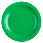 Olympia Kristallon Polypropylene Plates Green 174mm (12 Pack) - CB764