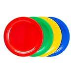 Olympia Kristallon Polypropylene Plates Red 174mm (12 Pack) - CB766