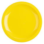Olympia Kristallon Polypropylene Plates Yellow 230mm (12 Pack) - CB767