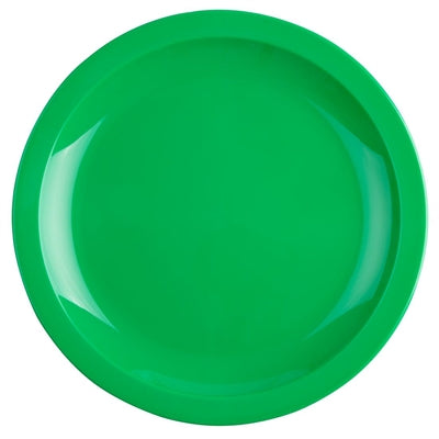 Olympia Kristallon Polypropylene Plates Green 230mm (12 Pack) - CB768