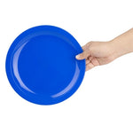 Olympia Kristallon Polypropylene Plates Blue 230mm (12 Pack) - CB769