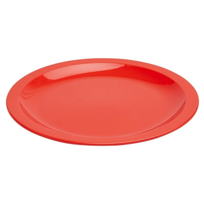 Olympia Kristallon Polypropylene Plates Red 230mm (12 Pack) - CB770