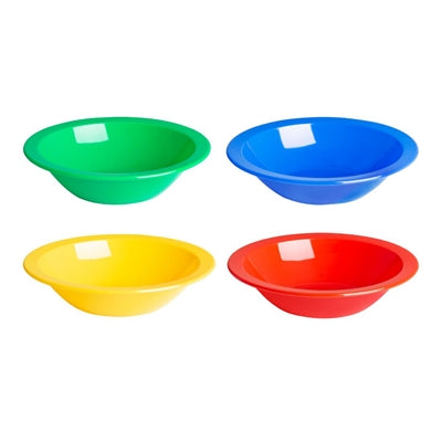 Olympia Kristallon Polypropylene Bowls Red 174mm (12 Pack) - CB774