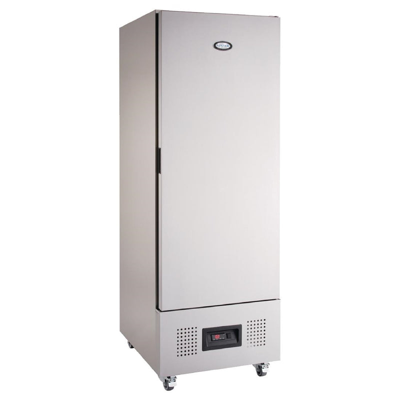 Foster Single Door Slimline Fridge Stainless Steel 400Ltr FSL400H 11-300 - CB952