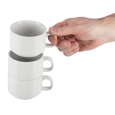 Olympia Athena Stacking Cups 200ml (24 Pack) - CC200
