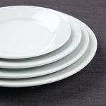 Olympia Athena Wide Rimmed Plates 254mm (12 Pack) - CC209