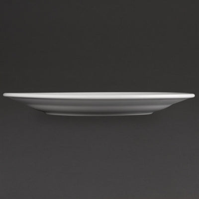 Olympia Athena Wide Rimmed Plates 254mm (12 Pack) - CC209