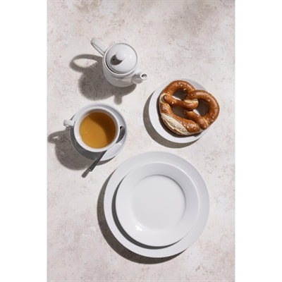 Olympia Athena Wide Rimmed Plates 254mm (12 Pack) - CC209