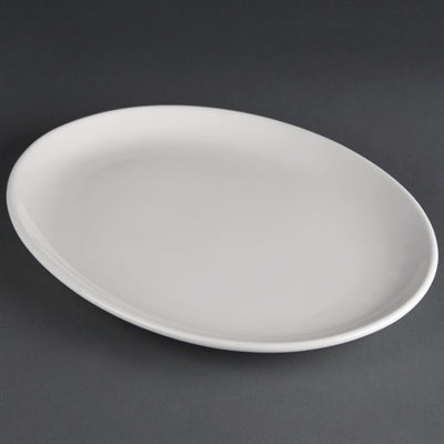 Olympia Athena Oval Coupe Plates 305x241mm (6 Pack) - CC212