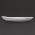 Olympia Whiteware French Deep Oval Plates 304mm (4 Pack) - CC890