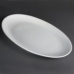 Olympia Whiteware French Deep Oval Plate 500mm - CC892