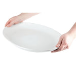 Olympia Whiteware French Deep Oval Plate 500mm - CC892