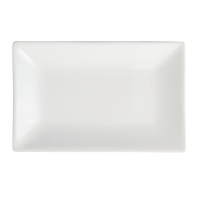 Olympia Whiteware Serving Rectangular Platters 200x130mm (6 Pack) - CC893