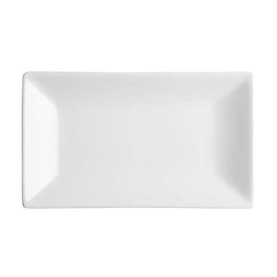Olympia Whiteware Serving Rectangular Platters 250x150mm (4 Pack) - CC894