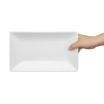 Olympia Whiteware Serving Rectangular Platters 250x150mm (4 Pack) - CC894