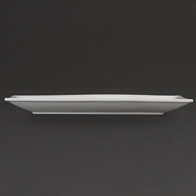 Olympia Whiteware Serving Rectangular Platter 380mm - CC896