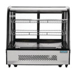 Polar G-Series Energy Efficient Countertop Food Display Fridge Black 120Ltr - GP292