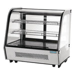 Polar G-Series Energy Efficient Countertop Food Display Fridge Black 120Ltr - GP292